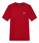 EA7 Lux Identity T-shirt rouge
