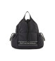 EA7 Logo Tape Rucksack schwarz