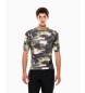 EA7 Mountain Urban Escape T-shirt camouflage green