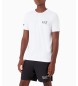 EA7 Tennis Ventus7 hvid T-shirt