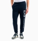 EA7 Pantaloni blu navy della serie Logo