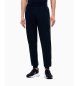 EA7 Pantalón Interlock marino