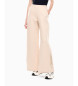 EA7 Logo Series beige trousers
