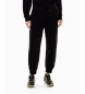 EA7 Visibility tracksuit bottoms in black blend