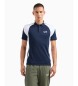 EA7 Tennis Pro poloshirt i teknisk stof VENTUS7 navy