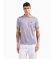 EA7 Tennis Pro poloshirt van Ventus7 technische stof lila