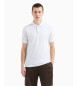EA7 Gold Label kortrmet poloshirt hvid