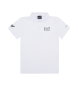 EA7 Polo Tennis Pro Boy de tejido tcnico VENTUS7 blanco