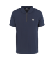 EA7 Polo a maniche corte blu navy