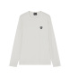 EA7 Camiseta de manga comprida Premium Shield branco