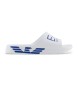 EA7 Chanclas Crusher Distance con maxilogotipo blanco