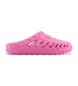 EA7 Three-dimensional geometric pattern sandals  pink
