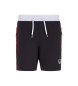 EA7 Basic navy drawstring shorts