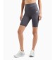 EA7 Dynamic Athlete cycling shorts in technical fabric Vigor7 grey