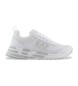 EA7 Zapatillas Deportivas Crusher Distance de malla  blanco