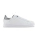 EA7 Baskets en cuir XCC51 blanc