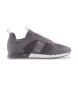 EA7 Trainers Black & White grey