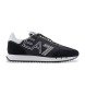 EA7 Baskets Noir et Blanc Vintage noir