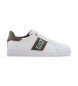 EA7 Classiche sneakers in pelle bianca