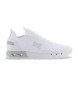 EA7 Legacy Knit leather shoes white