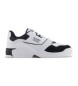 EA7 Tnis de couro Inspired branco