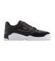 EA7 Basket Low Leather Sneakers black
