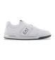 EA7 Court leather trainers white