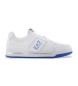 EA7 Court leather trainers white