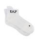 EA7 Chaussettes courtes Tennis Pro blanches