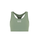 EA7 Reggiseno sportivo Dynamic Athlete in tessuto tecnico VIGOR7 verde