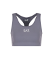 EA7 Reggiseno sportivo Dynamic Athlete in tessuto tecnico Vigor7 grigio