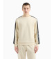 EA7 Sweatshirt Rundhalsausschnitt beige