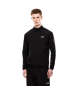 EA7 Dinamična jopica Athlete Sweatshirt Sweatshirt Cardigan iz kolekcije Ventus7 Technical Knitwear Black