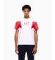 EA7 T-shirt Summer Block hvid