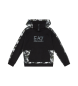 EA7 Sweat  capuche de visibilit noir