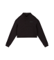 EA7 Schwarzes Sweatshirt mit Reiverschluss