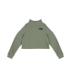 EA7 Groen sweatshirt met rits