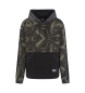 EA7 Visibility sweatshirt med htte i bomuldsgrn