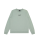 EA7 Cotton crew neck sweatshirt Core Identity turquoise