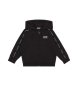 EA7 Casaco com capuz Logo Series preto
