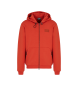 EA7 Sudadera Lux Identity Interlock rojo