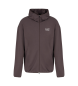EA7 Sudadera con capucha Dynamic Athlete marrón