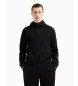 EA7 Sweat  capuche Logo Series noir