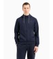 EA7 Regular fit navy sweatshirt