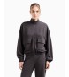 EA7 Brown cardigan sweatshirt
