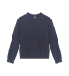 EA7 Core Identity sweatshirt i bomuld navy