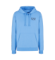 EA7 Blue hooded sweatshirt