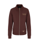 EA7 Sweat Evolution avec fermeture éclair marron