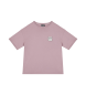 EA7 T-shirt rosa a maniche corte