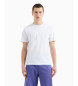 EA7 Camiseta Logo Series blanco